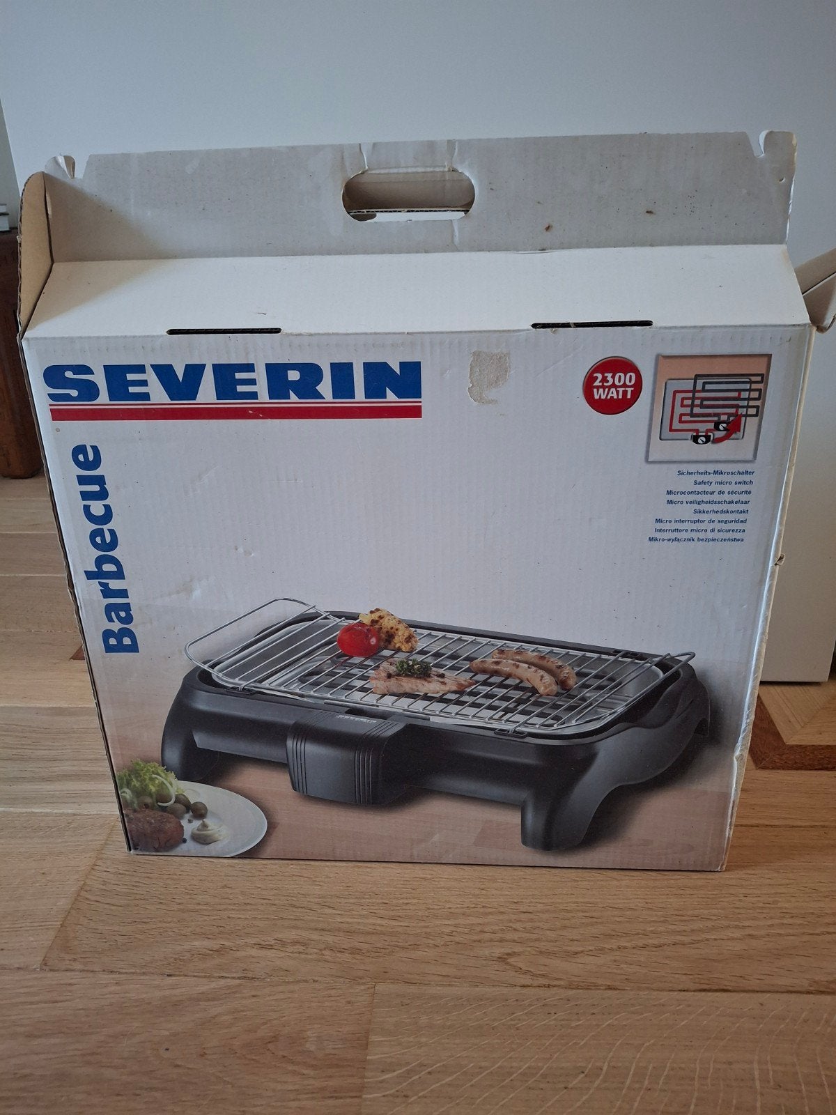Severin Elektrische Tafel BBQ, Ophalen of Verzenden, Zo goed als nieuw, Severin