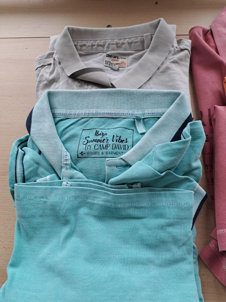 Diverse heren polo's - Camp David, Camel Active, Hallinger, Kleding | Heren, Polo's, Overige kleuren, Verzenden, Overige maten