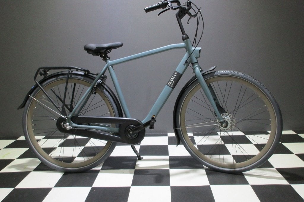 Heren Gazelle Batavus,Sparta stadsfietsen gebruikt, Ophalen, Gebruikt, Versnellingen, 57 tot 61 cm