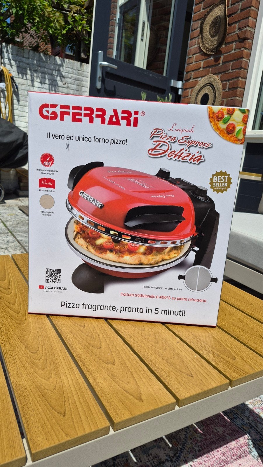 Pizzaoven G3 Ferrari Delizia, Ophalen, Nieuw, G3 Ferrari