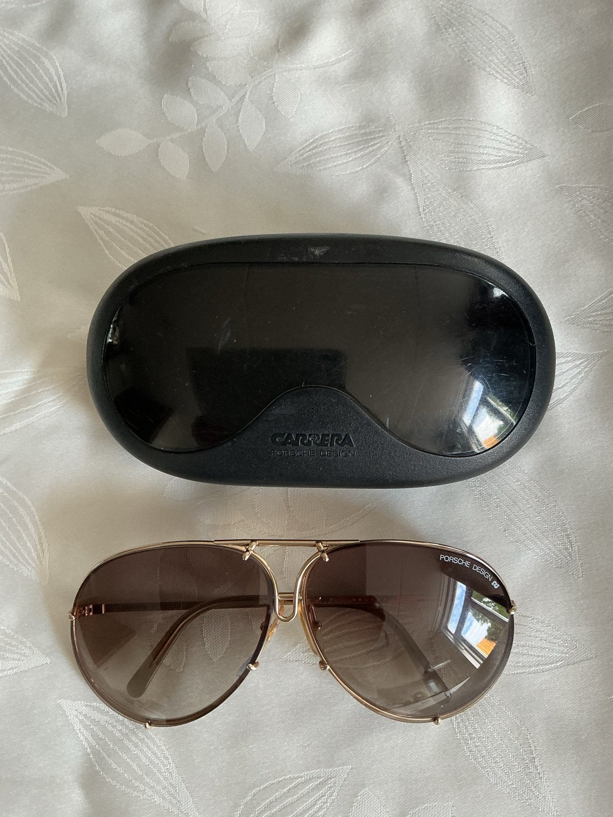 Vintage Carrera Porsche Design 5621 zonnebril + extra glazen, Gebruikt, Zonnebril, Overige kleuren, Carrera