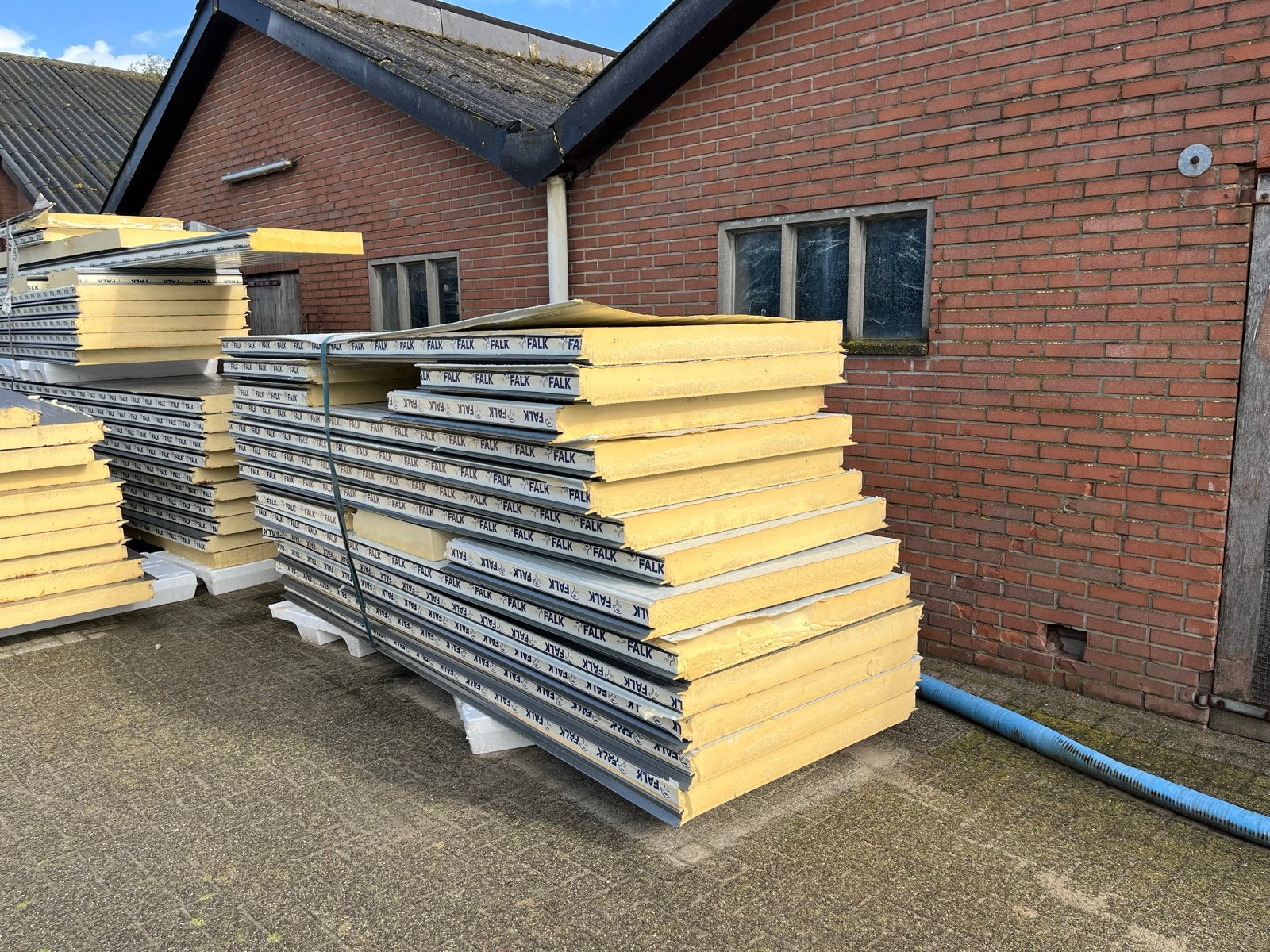 Falk Panelen Prisma RAL 9007 - Diverse Afmetingen, Ophalen, Zo goed als nieuw, Overige materialen, 50 tot 100 mm