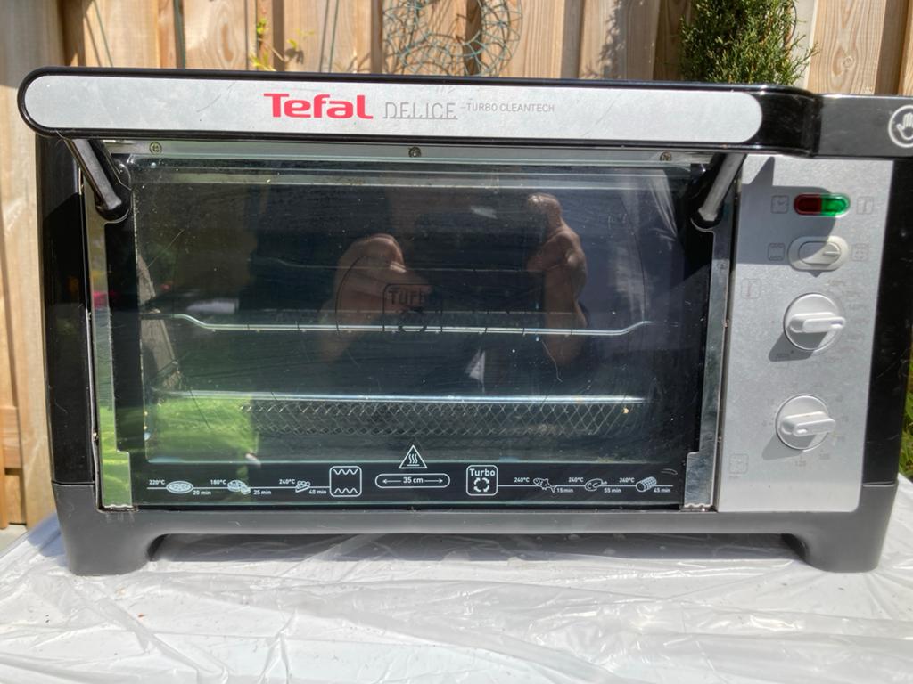 Tefal Delice Turbo Cleantech Oven met Grillfunctie, Witgoed en Apparatuur, Ovens, Ophalen, Minder dan 45 cm, Gebruikt, Hete lucht