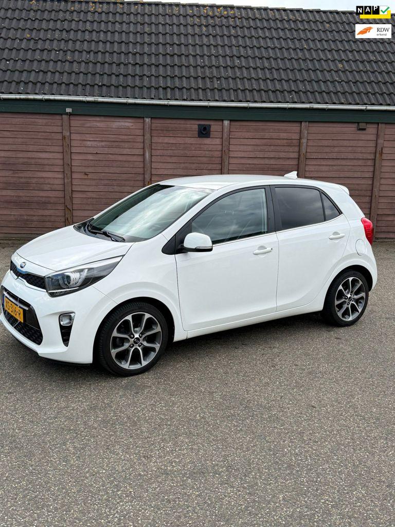 Kia Picanto 1.0 MPi| Design edition| CarPlay | Camera, Voorwielaandrijving, Gebruikt, 4 stoelen, Wit