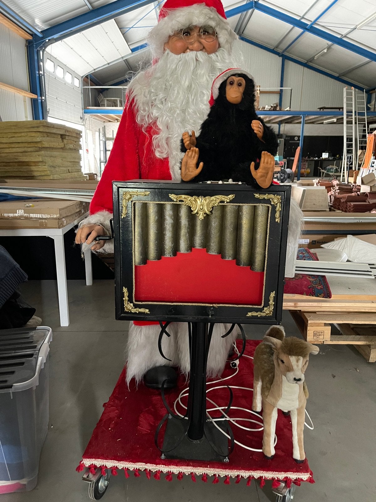 Muziekspelende kerstman, Diversen, Ophalen, Zo goed als nieuw