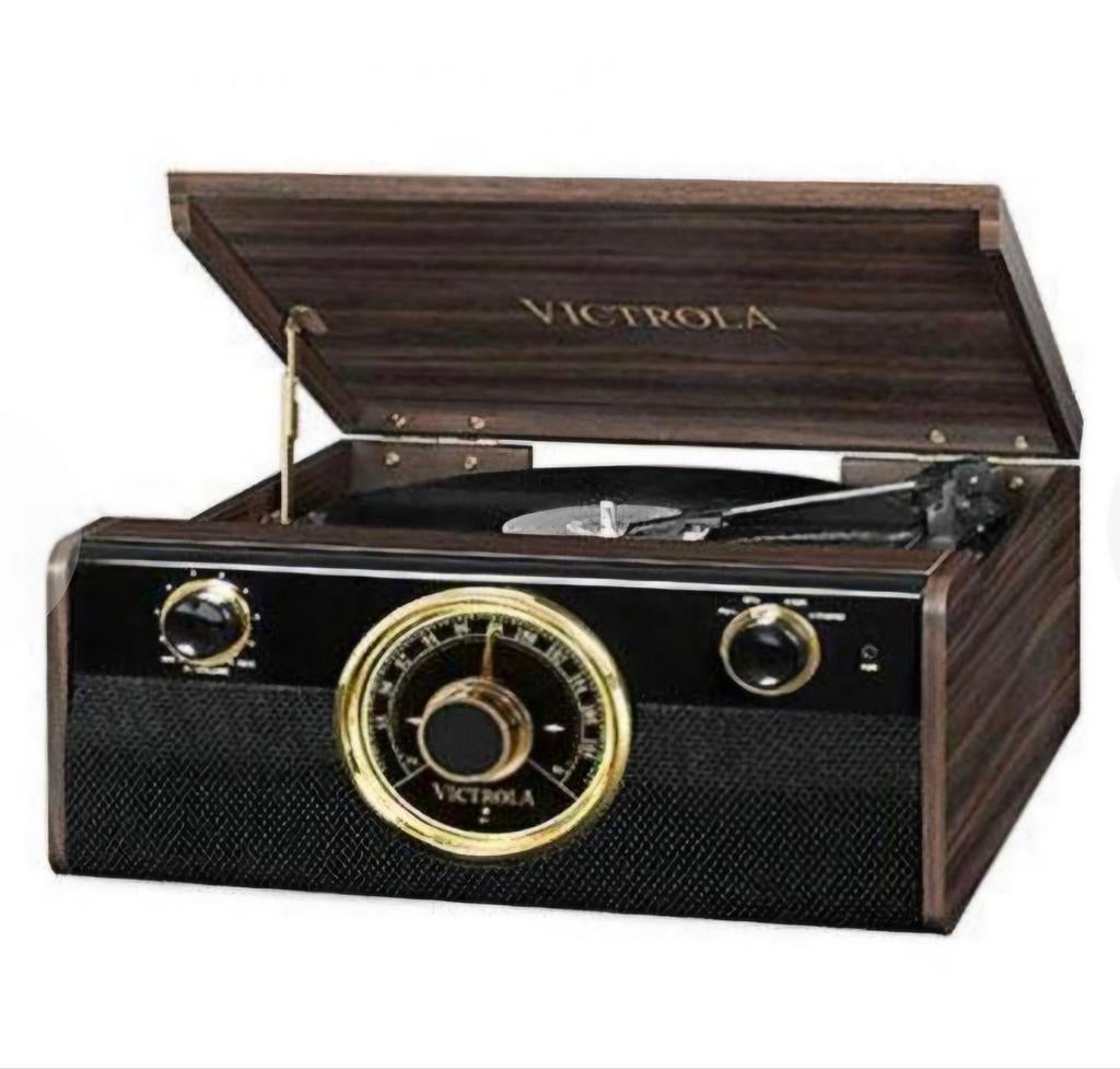 Victrola Platenspeler met CD-speler en Radio, Audio, Tv en Foto, Platenspelers, Ophalen, Zo goed als nieuw, Platenspeler, Overige merken