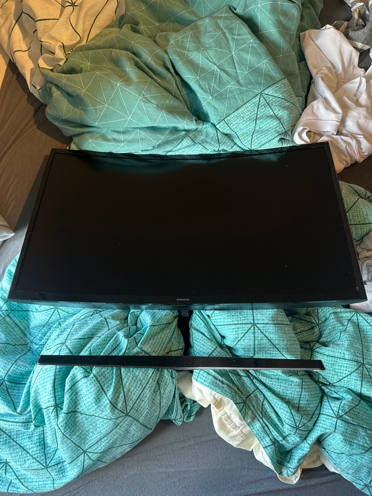 Samsung Curved Monitor - Zo goed als nieuw, Ophalen of Verzenden, Zo goed als nieuw, Curved