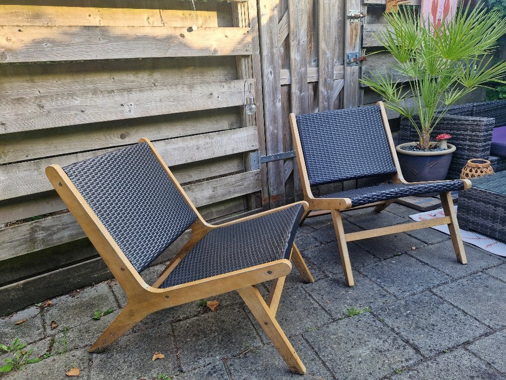 Tuinstoelen, Ophalen, Gebruikt, Kunststof