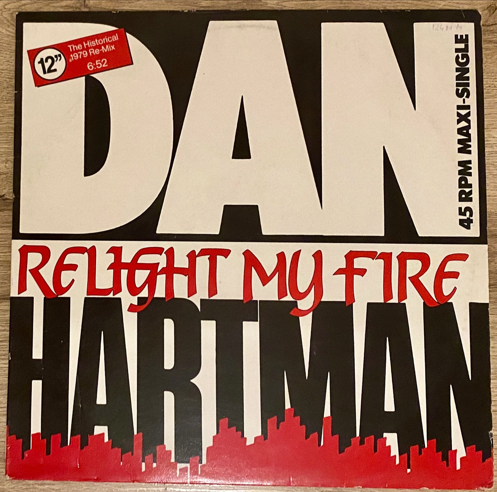 Dan Hartman - Relight My Fire (12" Maxi-Single), LP, Gebruikt, Pop, Ophalen of Verzenden