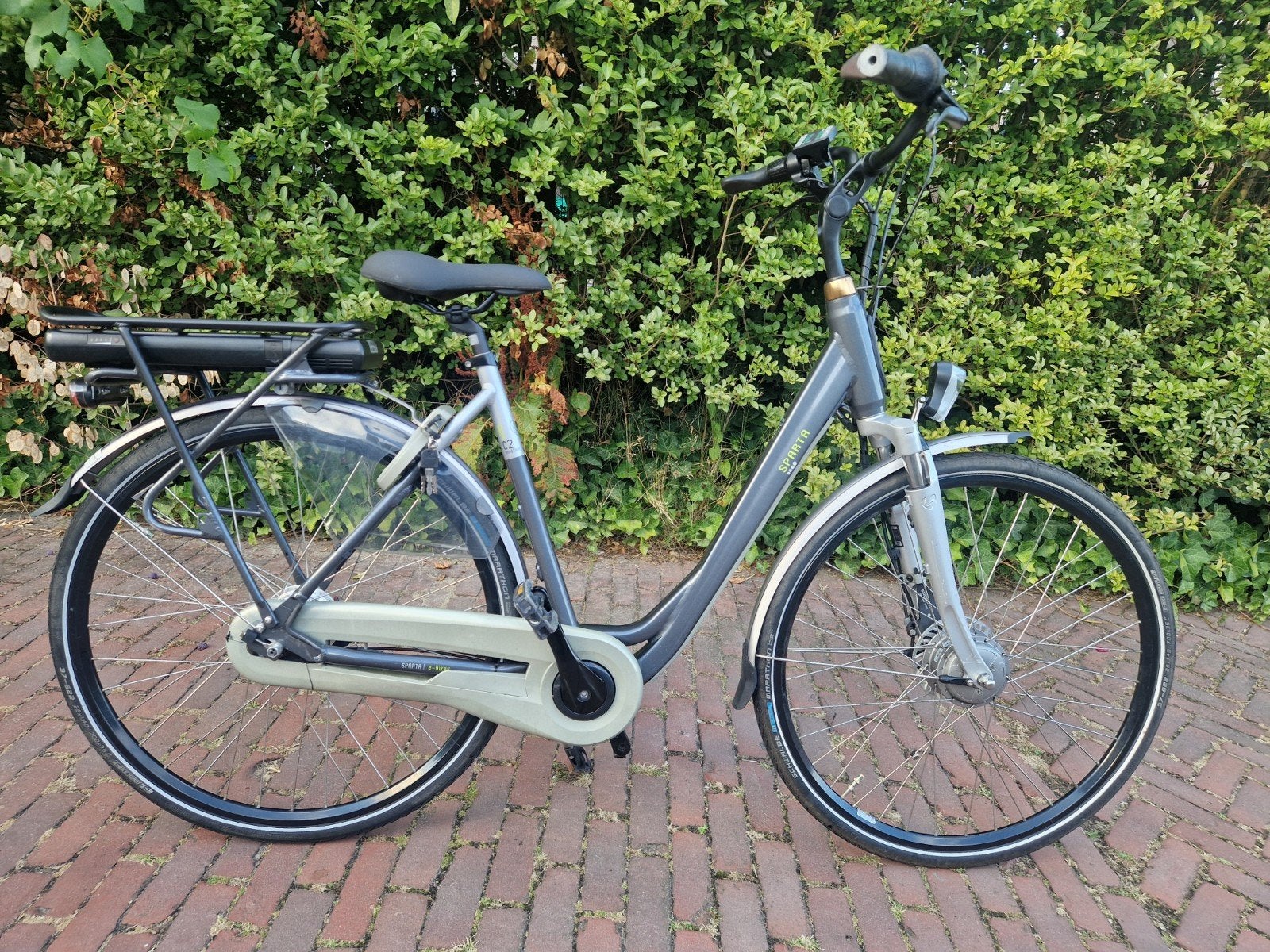 ELEKTRISCHE FIETS SPARTA (STERKE ACCU 417WH)ANTILEK BANDEN, Fietsen en Brommers, Elektrische fietsen, Ophalen