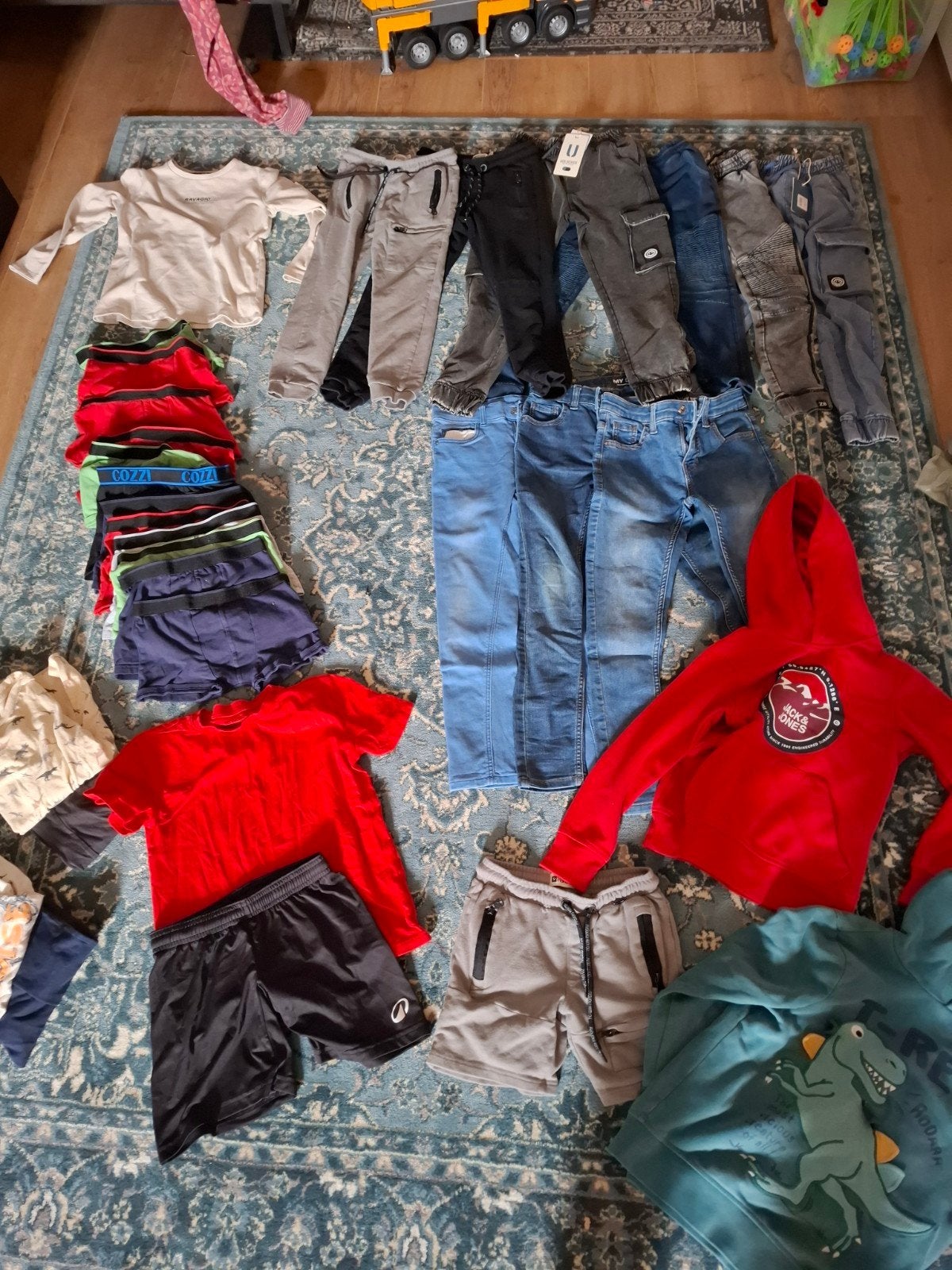 maat 128 merk kleding jongen winter herfst pakket groot, Ophalen of Verzenden, Zo goed als nieuw, Jongen