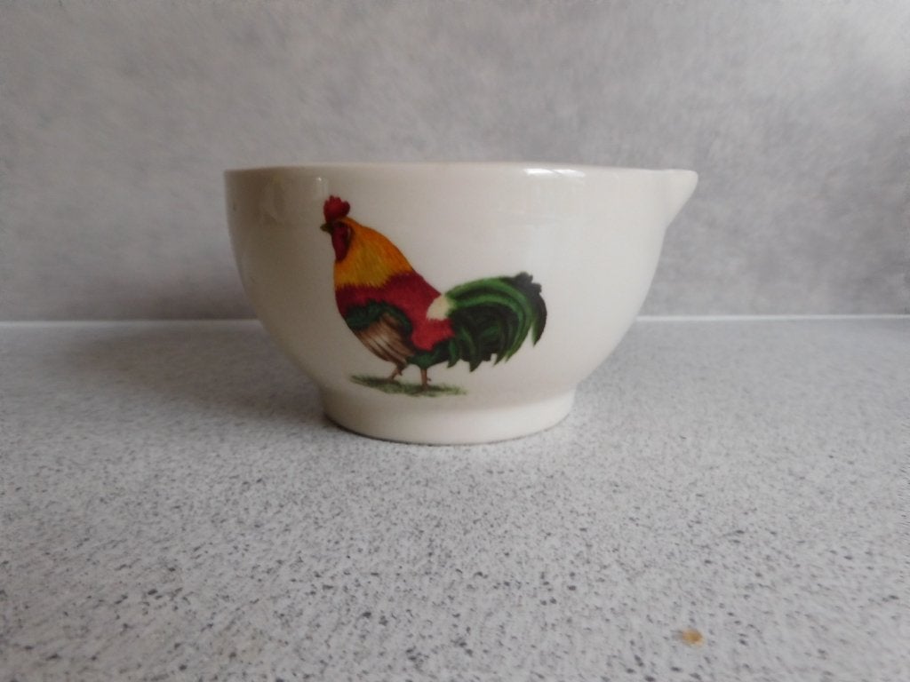 Vijzel 13x7,5 cm. Haan en Varken Cloverleaf, Ophalen of Verzenden, Zo goed als nieuw, Kom(men), Overige stijlen