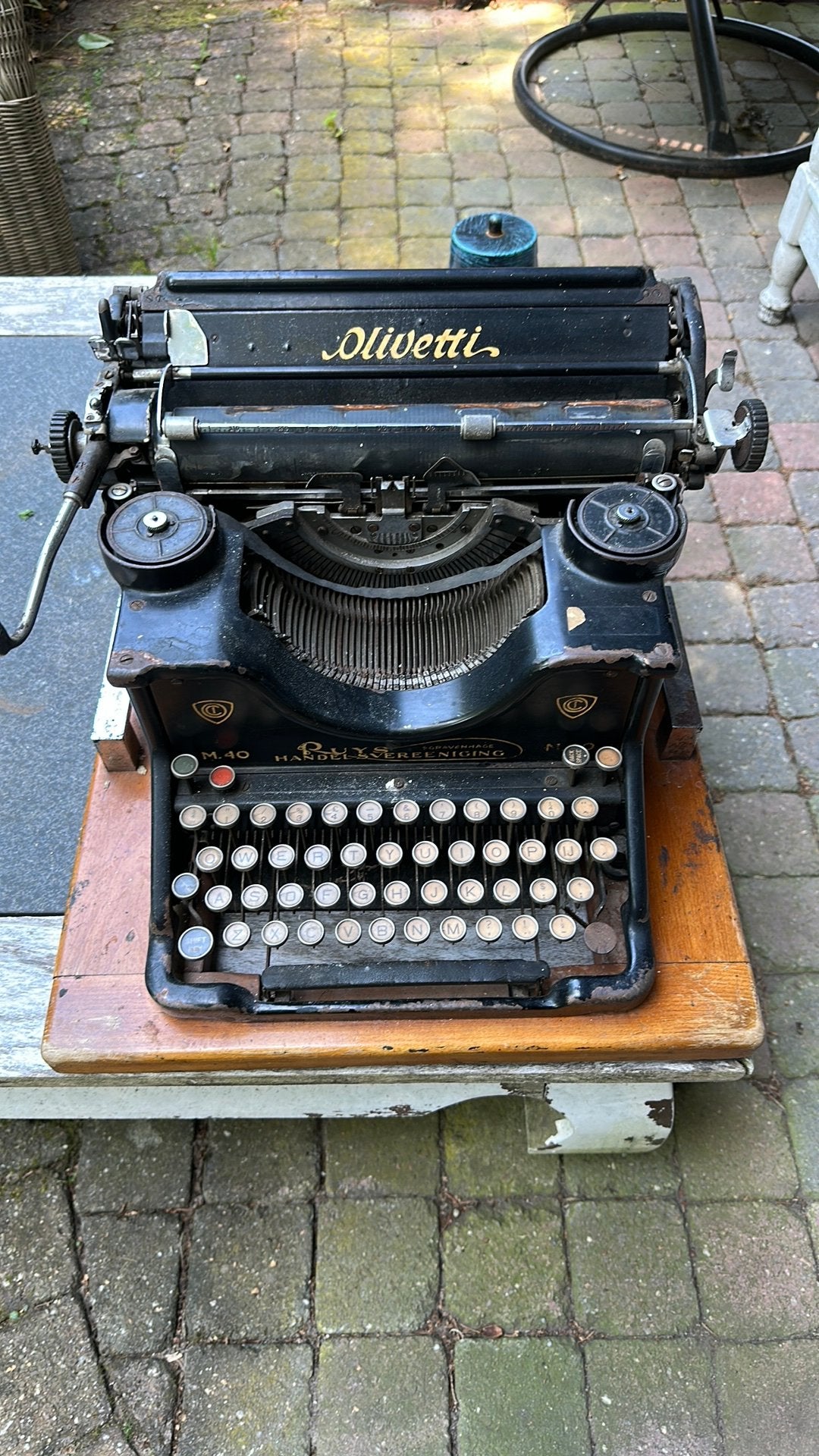 Olivetti oude typmachine, Diversen, Typemachines, Ophalen, Gebruikt