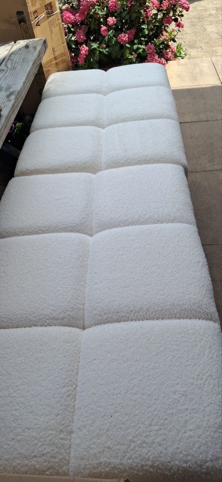 Nieuw bedbodem, 75 tot 100 cm, Ophalen of Verzenden, Rechte bank, 200 tot 250 cm