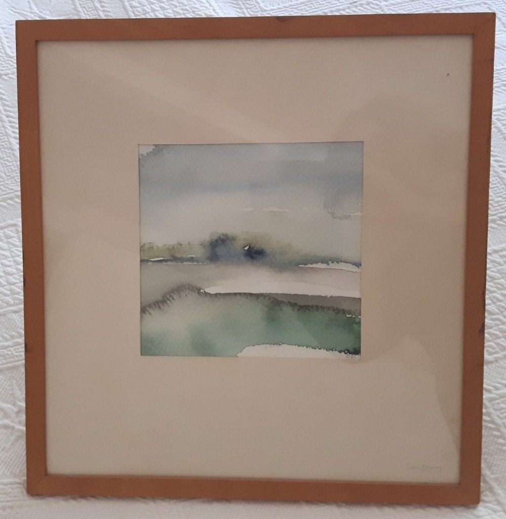 Coby Deurling Abstract Landschap., Ophalen of Verzenden