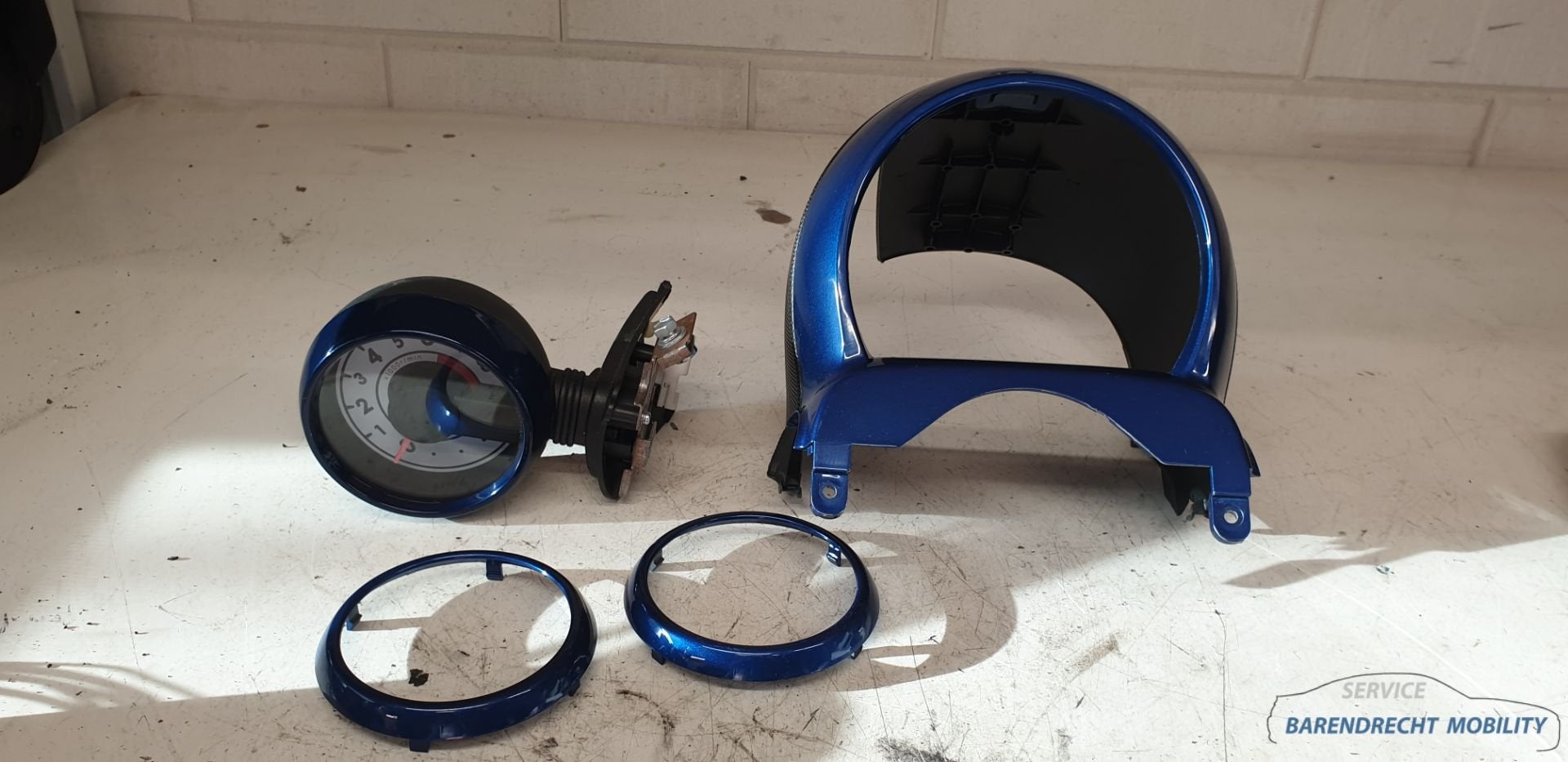 Toerenteller + afdekkap en ringen Aygo C1 107 BLAUW 83270-0H, Info@toyota.co.jp, Gebruikt, Citroën, Toyota Motor Corporation