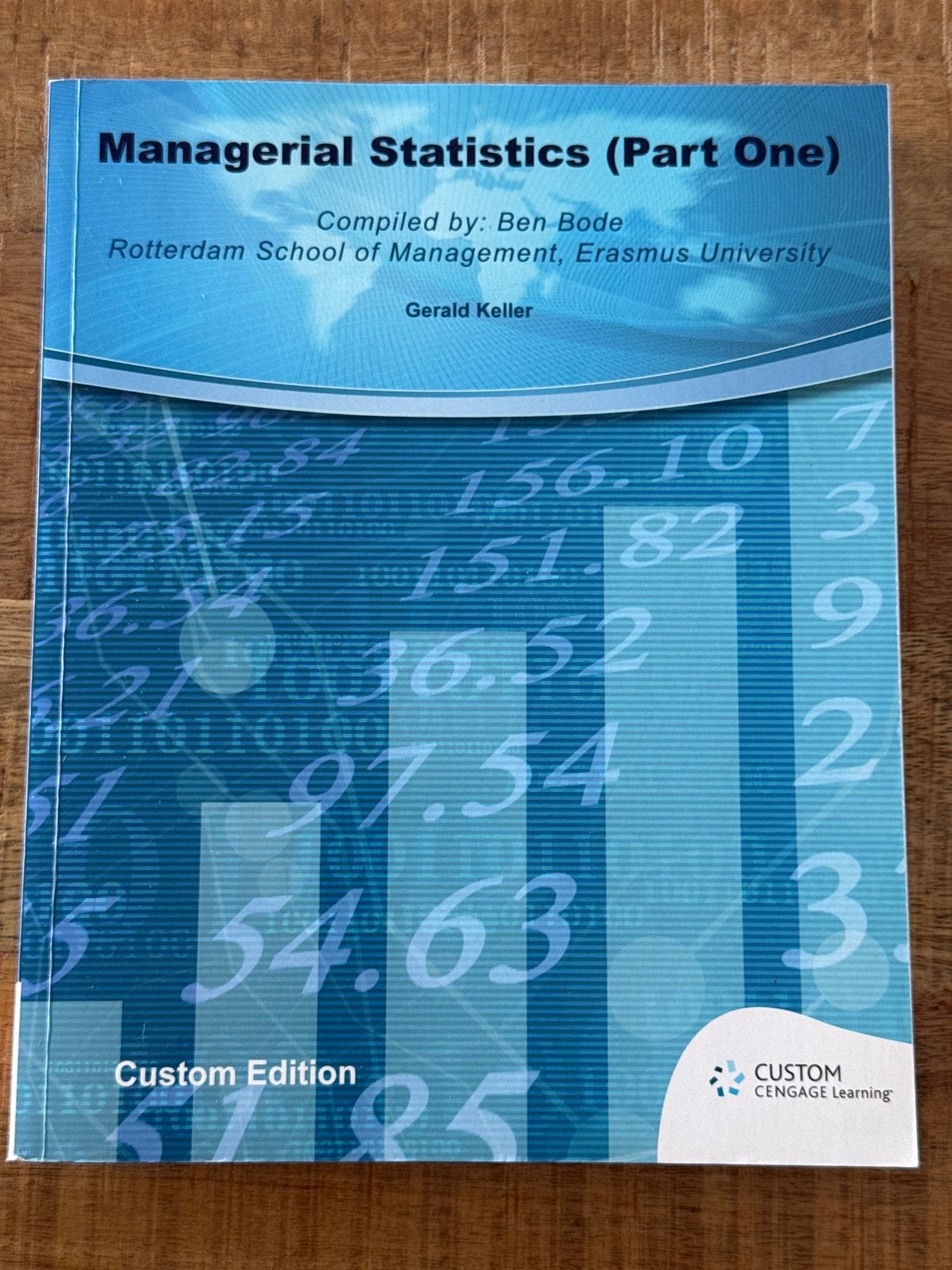 Managerial Statistics (Part One) - Gerald Keller, Boeken, Ophalen, Gamma, Zo goed als nieuw, WO