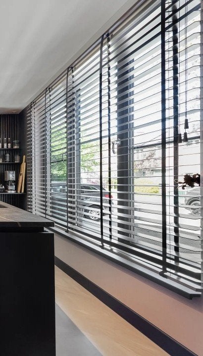 jaloezieën  taupe in verschillende maten, Huis en Inrichting, Ophalen