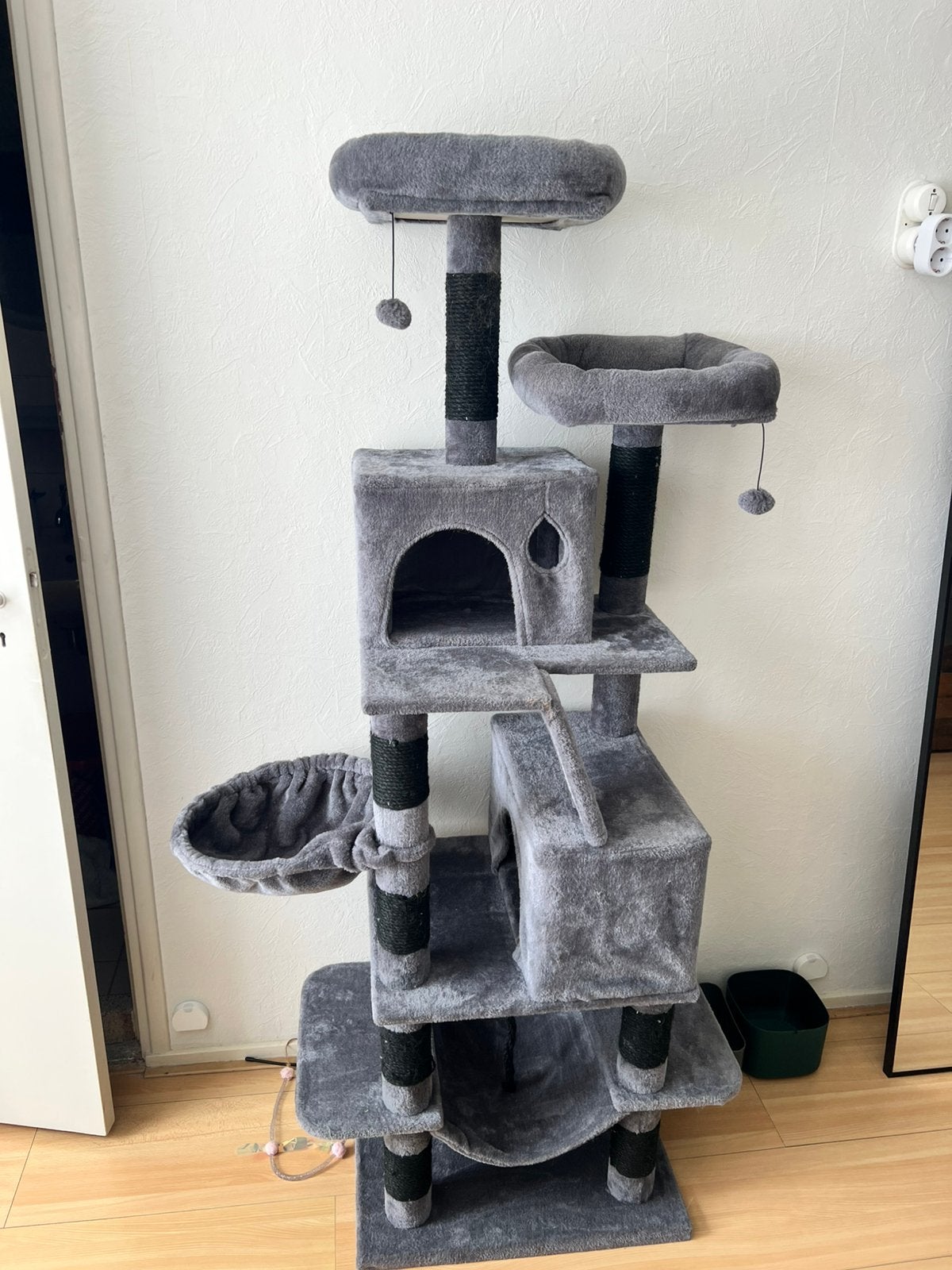 KATTEN KRABPAAL NIEUW 45x55x168 cm, Dieren en Toebehoren, Ophalen, Zo goed als nieuw, Krabpaal