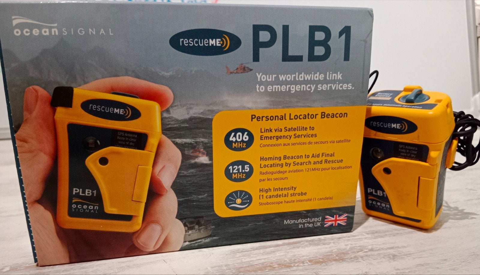 PLB1 oceansignal, Ophalen of Verzenden, Zo goed als nieuw, Kaartplotter of Fish Finder