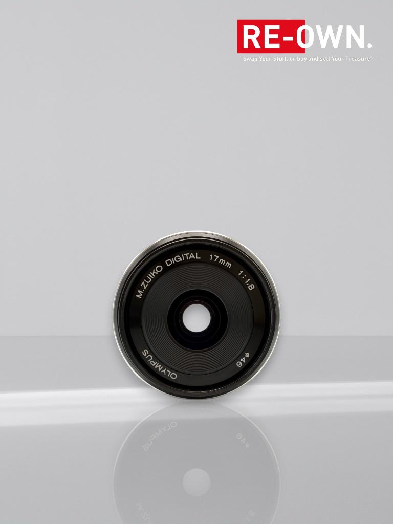 Olympus M.Zuiko Digital 17mm f/1.8 (topstaat + garantie), Olympus, ., Zo goed als nieuw, .