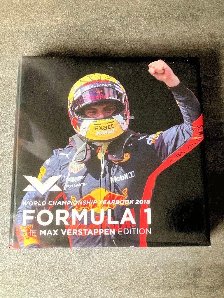 ✅ Max Verstappen 2018 Jaarboek Fanshop Red Bull Racing RB14, Ophalen of Verzenden, Nieuw, Formule 1