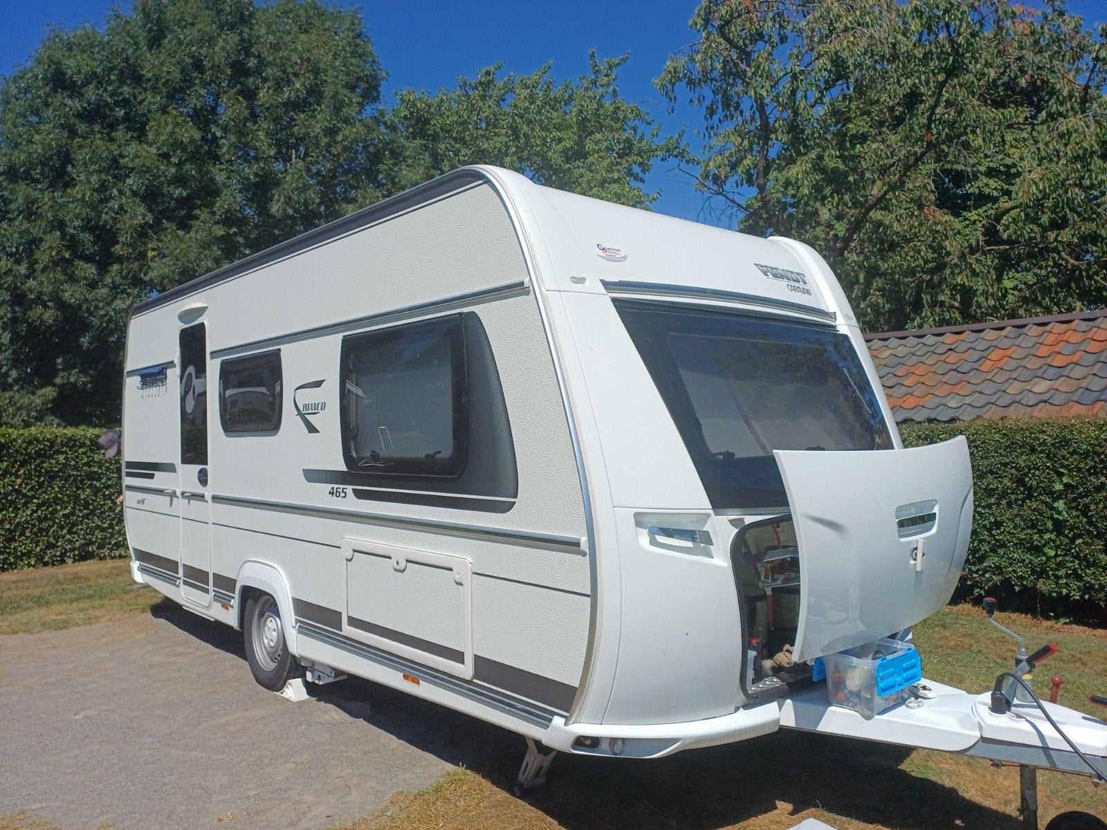 Fendt Bianco 465. Enkele Bedden, Caravans en Kamperen, Mover, Kleine zit, Particulier, Fendt