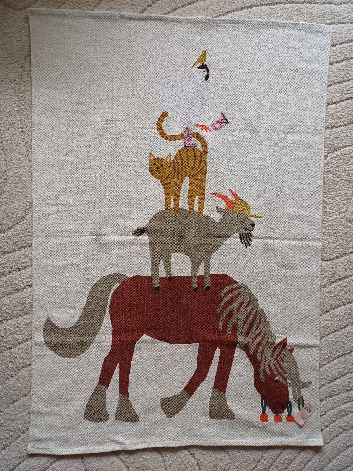 Vloerkleed kinderkamer *nieuw*, Ophalen of Verzenden, Nieuw, Kleed of Kussen