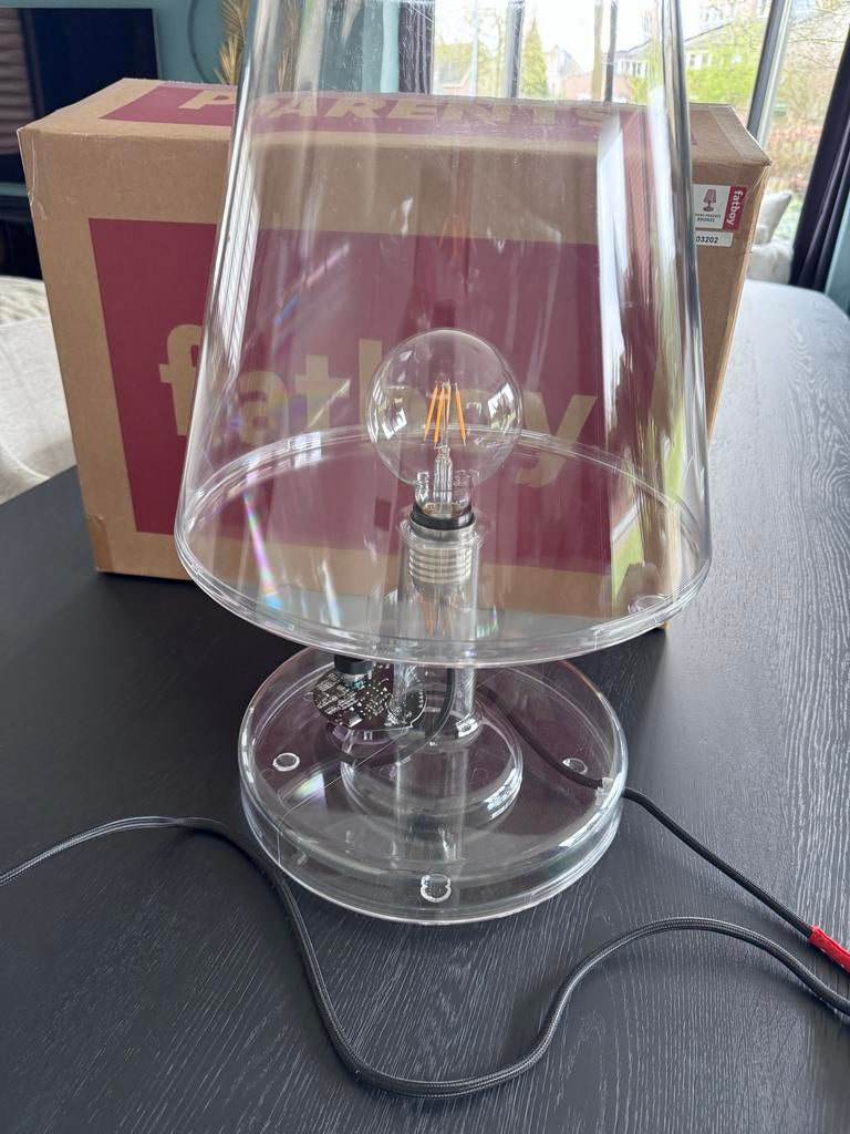Fatboy Trans-patent Lamp Groot Formaat - Werkt Goed, Ophalen of Verzenden, Gebruikt