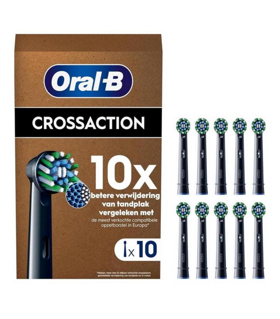 Oral-B CrossAction Electric Toothbrush Replacement Heads, Ophalen, Nieuw, Mondverzorging