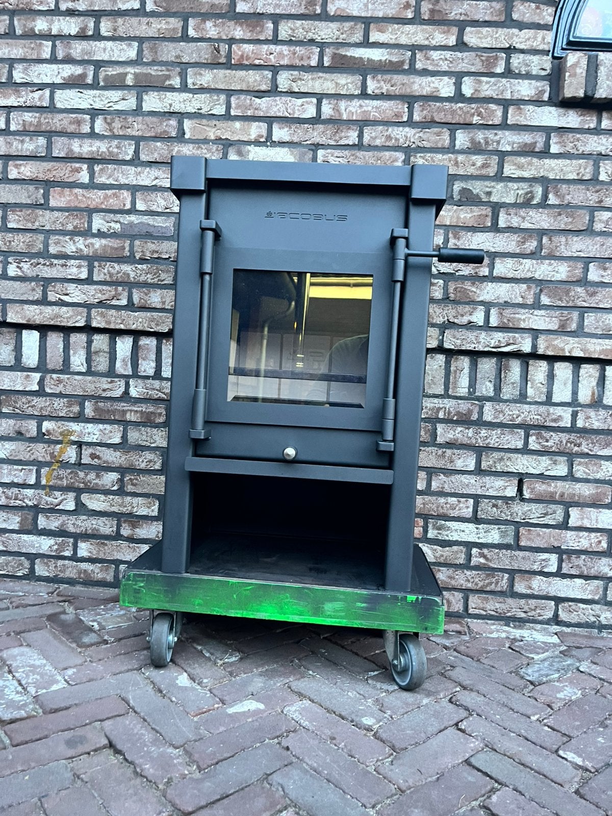 Jacobus 6 houtkachel in NIEUWSTAAT, Ophalen, Zo goed als nieuw, Hout, Houtkachel