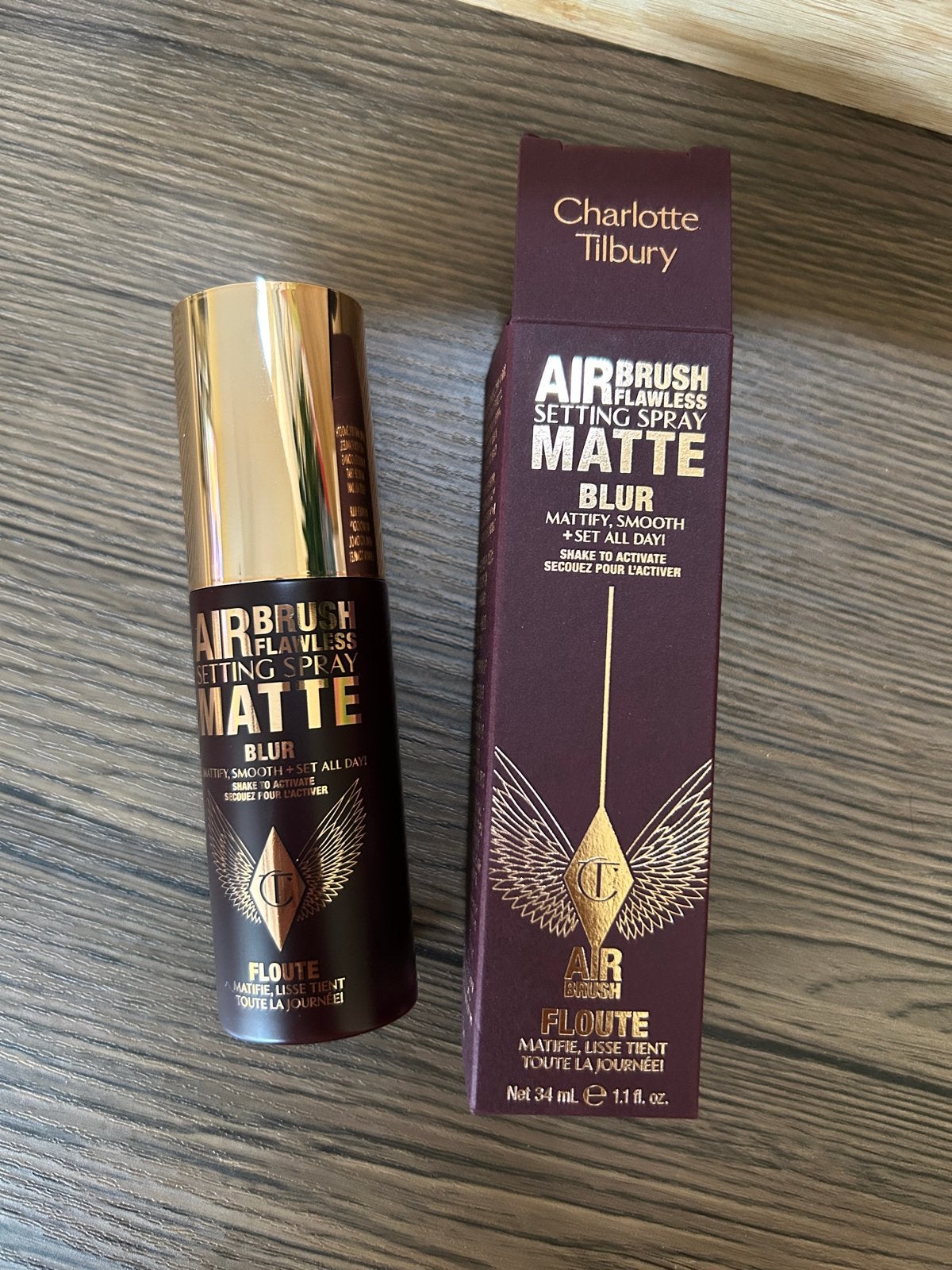 Charlotte Tilbury Airbrush Flawless Setting Spray Matte, Overige kleuren, Gehele gezicht, Nieuw, Ophalen of Verzenden