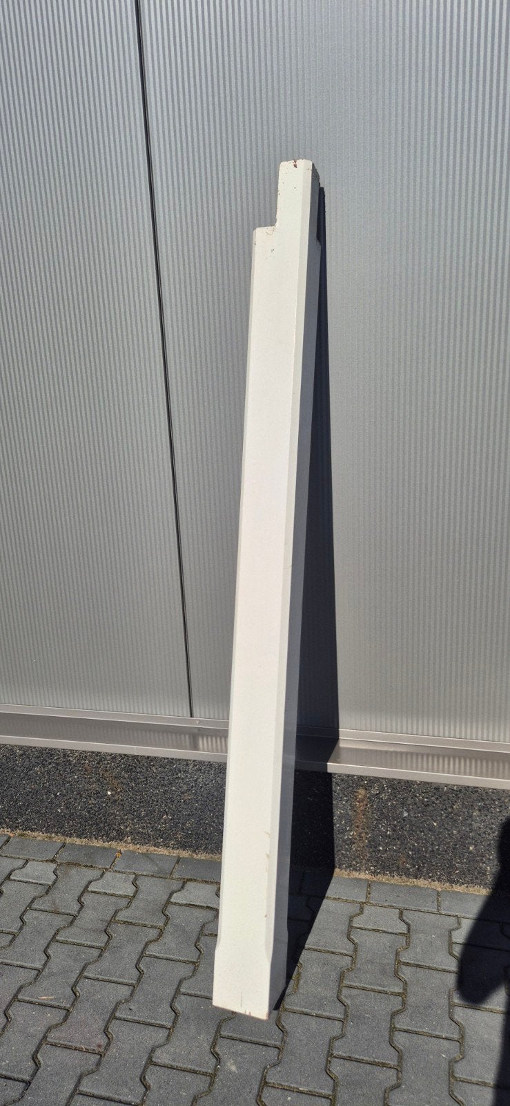Hardhouten paal 15x15cm, lengte 211cm, Doe-het-zelf en Verbouw, Ophalen, Gebruikt, 200 tot 250 cm, 50 mm of meer