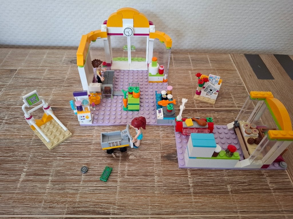 Lego Friends 41118 Heartlake supermarkt, Kinderen en Baby's, Lego, Friends, Ophalen of Verzenden, Zo goed als nieuw