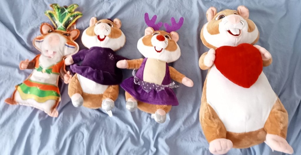 diverse hamsters (albert heijn), Ophalen of Verzenden, Gebruikt, Overige typen