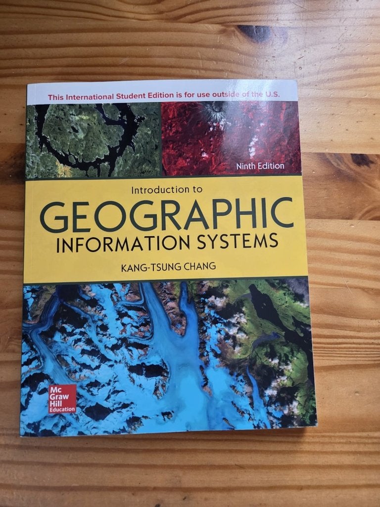 Introduction to Geographic Information Systems 9th edition, Boeken, Kang-Tsung Chang, Ophalen of Verzenden, Beta, WO