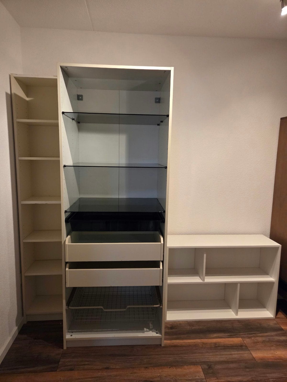 Gratis af te halen: witte Pax Ikea kledingkast 2m0,75mx0,59, Ophalen, Met plank(en), Gebruikt, 200 cm of meer