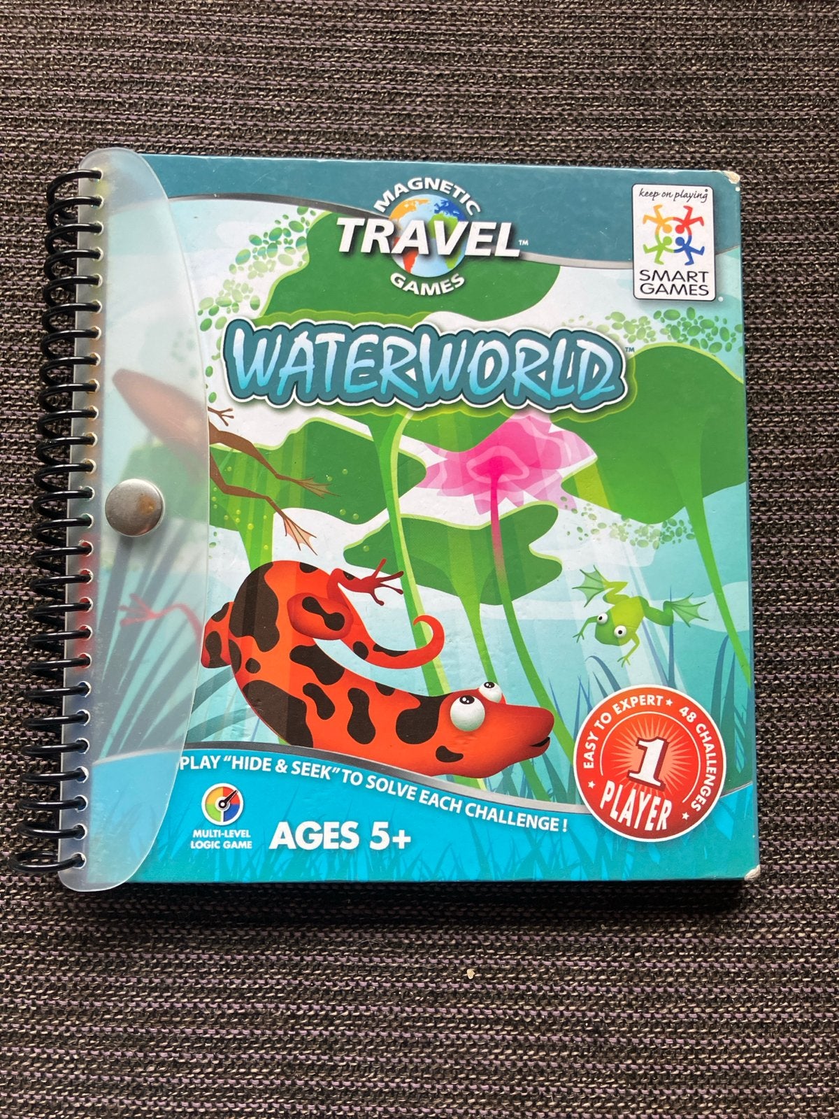 Smart Games Waterworld Reisspel - Compleet, Hobby en Vrije tijd, Ophalen of Verzenden, Gebruikt, Reisspel