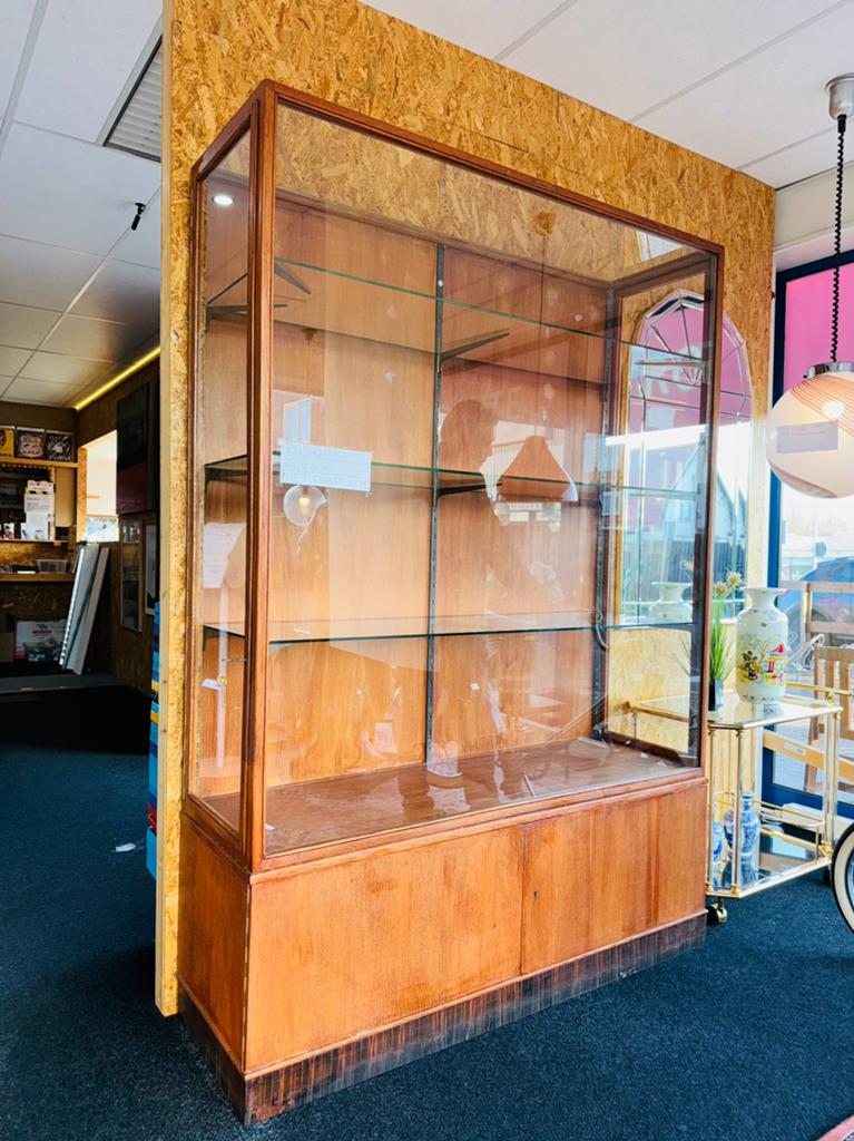 Vintage vitrinekast apothekers kast, Ophalen of Verzenden