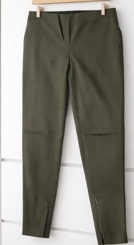 Zara pu leren kaki legging nieuw maat S, Kleding | Dames, Ophalen, Zara, Nieuw, Maat 36 (S)