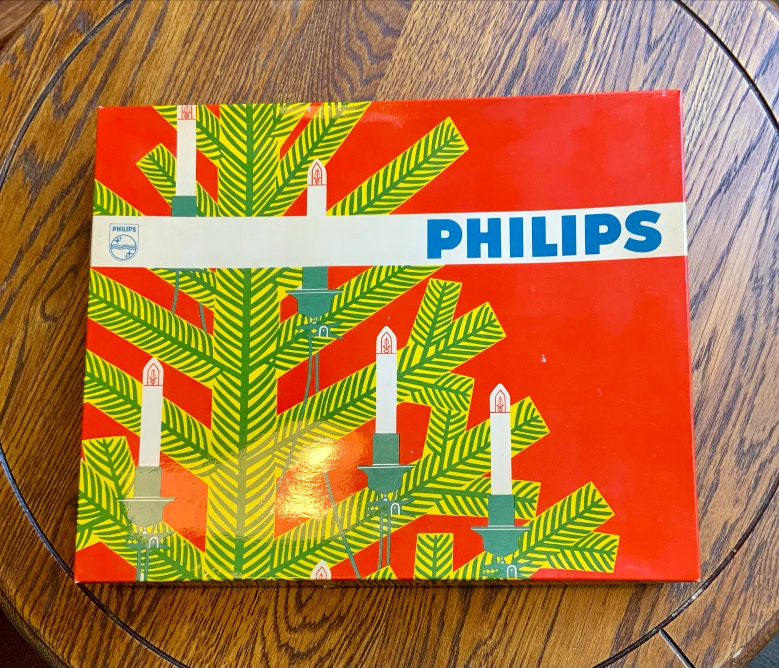 Vintage kerstverlichting Philips, Diversen, Kerst, Ophalen of Verzenden, Gebruikt