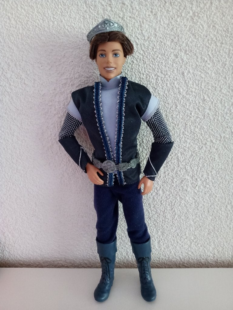 Prins AIDAN uit de film Barbie en de Magie van Pegasus, Ophalen of Verzenden, Gebruikt, Pop