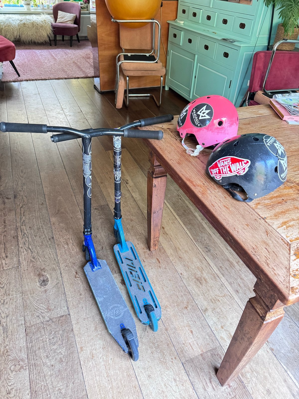 Twee MGP / Madd Gear stuntsteps te koop. Per stuk of samen, Ophalen of Verzenden, Gebruikt, Gewone step, Madd Gear MGP