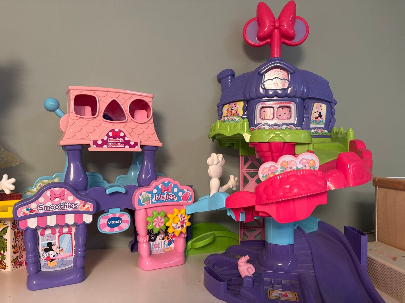 VTech Toet Toet Auto's Minnie Mouse Speelset, Kinderen en Baby's, Speelgoed | Vtech, Ophalen, Gebruikt, 2 tot 4 jaar
