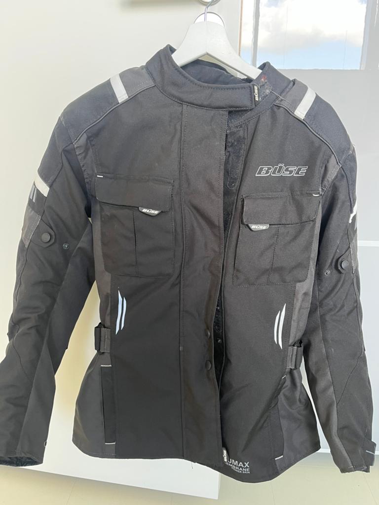 Büse motorjas textiel dames maat 38, Ophalen, Tweedehands, Dames, Jas | textiel