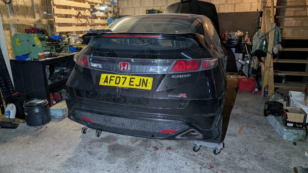 Honda civic Type R FN2 RHD casco in onderdelen, Auto-onderdelen, Ophalen, Gebruikt, Honda