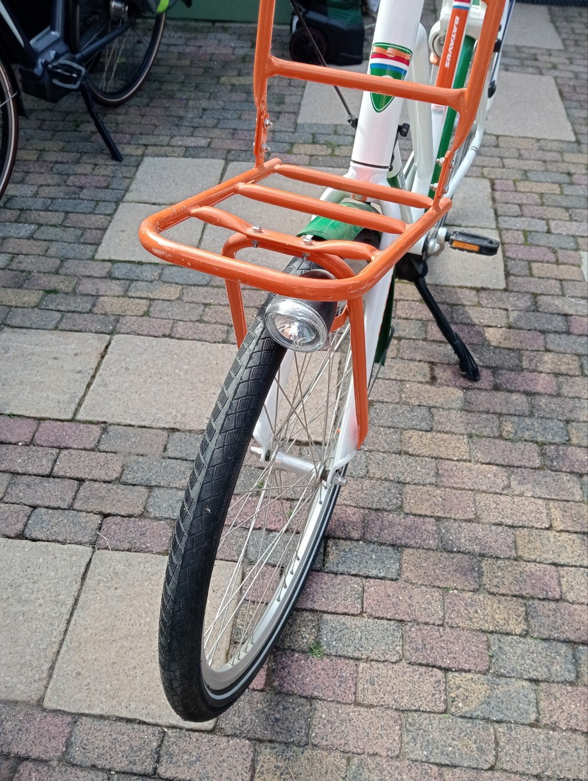 Postcodeloterij Stadsfiets (Batavus) met Voordrager, Terugtraprem, Versnellingen, Batavus, Ophalen of Verzenden