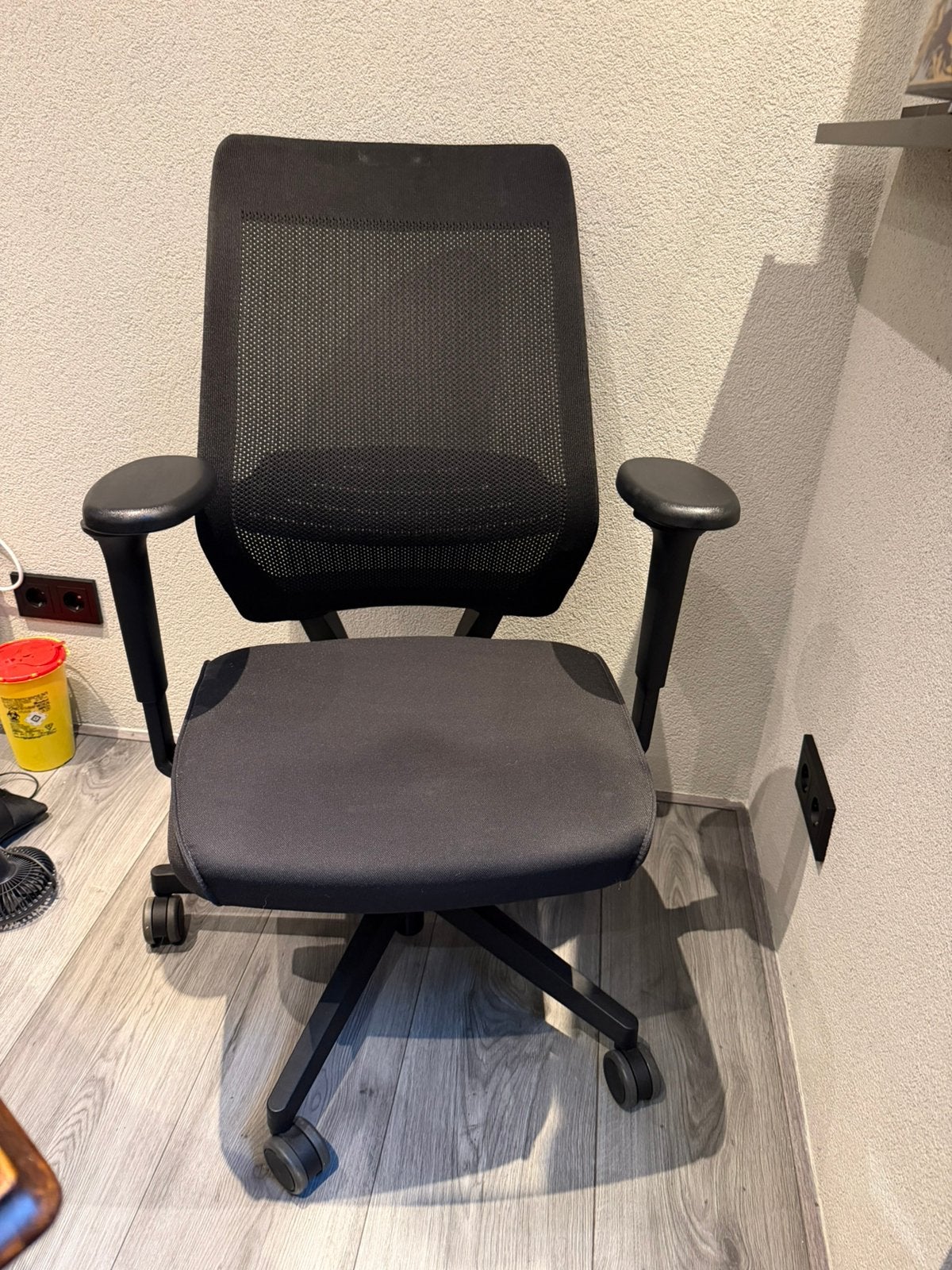 Ergonomische bureaustoel Interstuhl, Ophalen of Verzenden, Ergonomisch, Zo goed als nieuw, Zwart