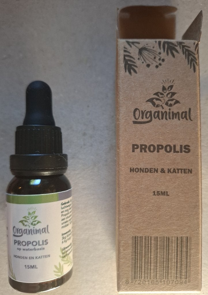 Organimal - propolis, 15ml flesje, Verzenden, Kat