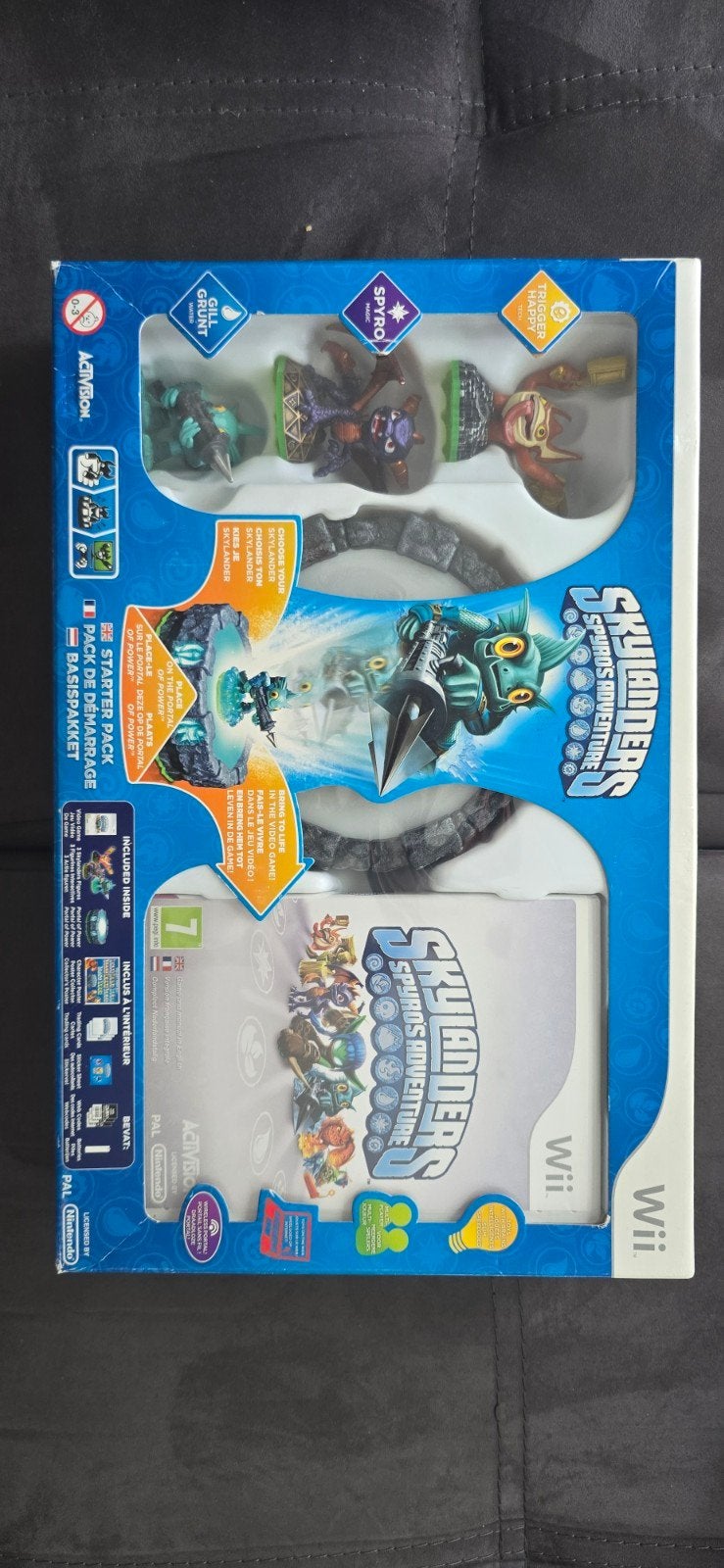 Skylanders Spyro's Adventure Starter Pack (Wii), Spelcomputers en Games, Ophalen of Verzenden, Zo goed als nieuw, Zonder controller